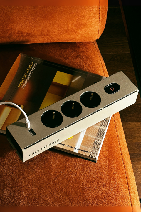 Muze 2.0 Sandstorm Hızlı Şarjlı Grup Priz - 3 metre