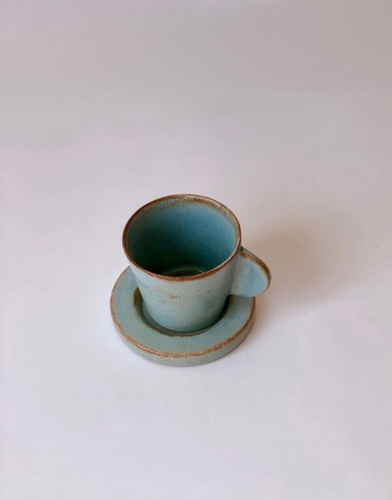 Otantik Turkuaz Fincan